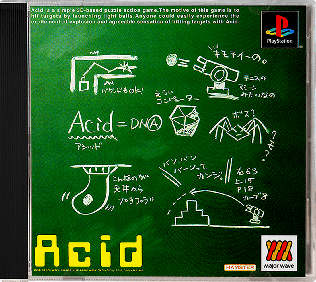 Acid box art for Playstation
